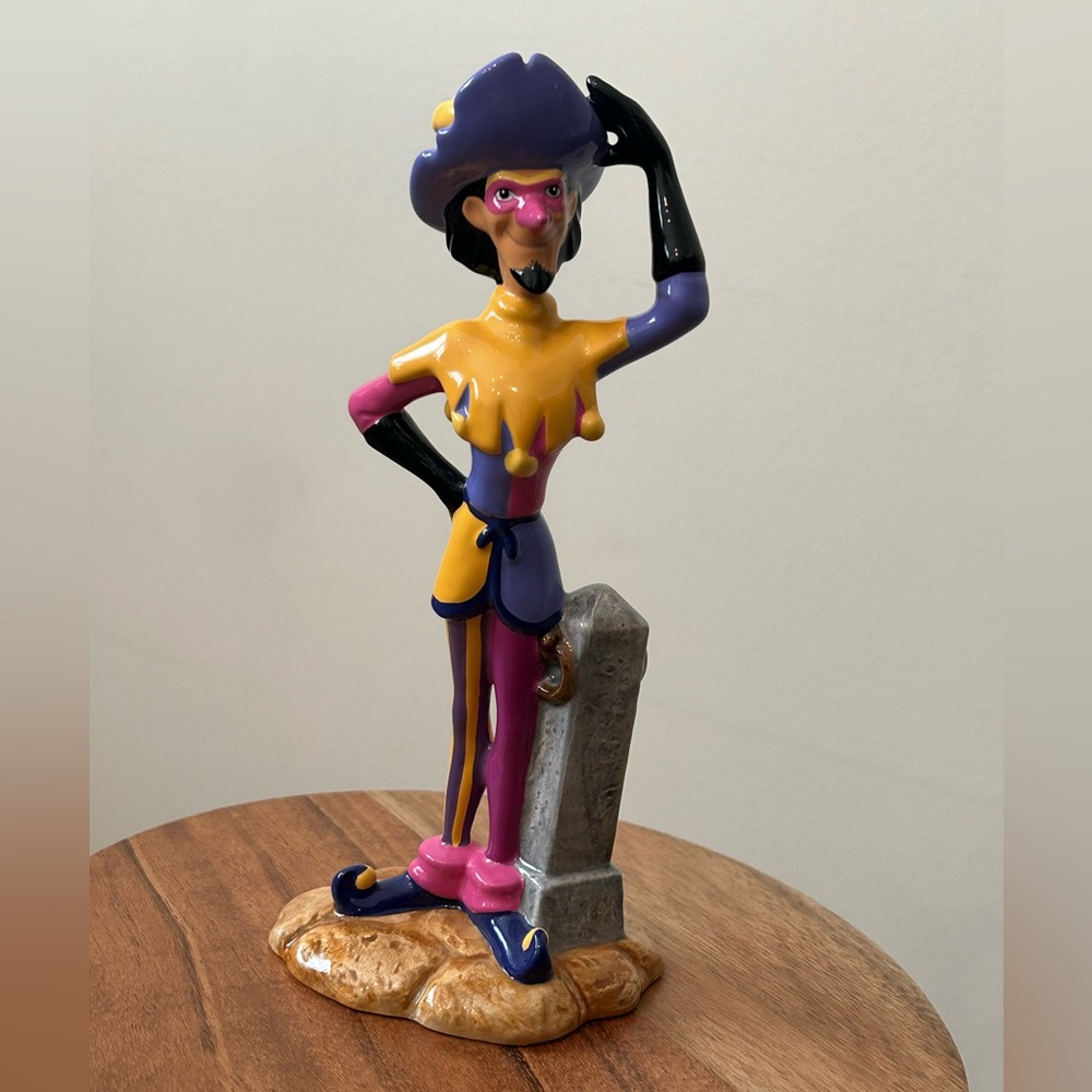 Disney Vintage Clopin Trouillefou Porcelain Figurine The Hunchback of Notre Dame